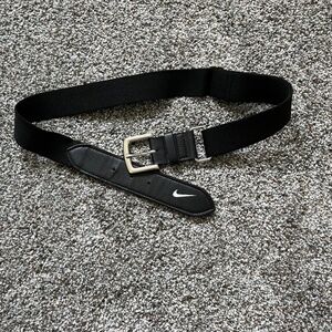 Men's Nike Black, Fabric Belt